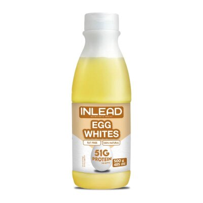 Inlead Egg Whites, 500g Flasche, Freilandhaltung 500 g Flasche (MHD 12/24)