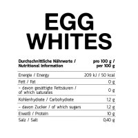 Inlead Egg Whites, 500g Flasche, Freilandhaltung 500 g Flasche (MHD 12/24)