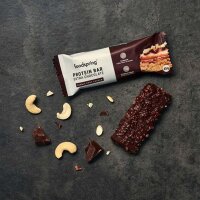 Foodspring Protein Bar Extra Chocolate 45g Riegel Double Chocolate Cashew