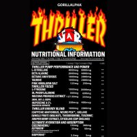 Gorillalpha Thriller Juice Pre-Workout Booster Thrillin Cherry Cola