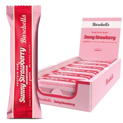 Barebells Protein Bar 55 g Riegel Sunny Strawberry