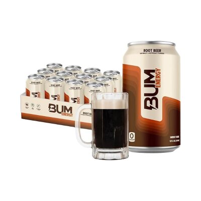 BUM Energy Drink 12 x 330 ml Root Beer