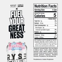 RYSE Fuel Energy Drink, 473ml Cotton Candy