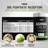 #Sinob Ashwa Calm Sensoril™ Ashwagandha - 120 Kapseln