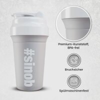 #Sinob Premium Shaker -  600ml Weiss