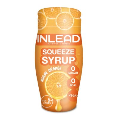 Inlead Squeeze Syrup - 65ml Miami Orange