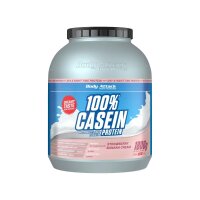 Body Attack 100% Casein Protein 1800 g-Strawberry Banana...