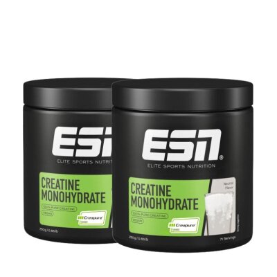 ESN Creapure Creatin Monohydrat Doppelpack 2 x 250g Dose