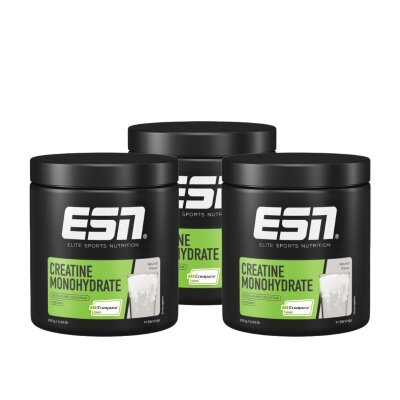 ESN Creapure Creatine Monohydrate Dreierpack 3 x 250g Dose