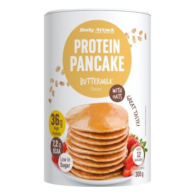 Body Attack Protein Pancake, 300g Buttermilk Flavour (MHD 10/2024)