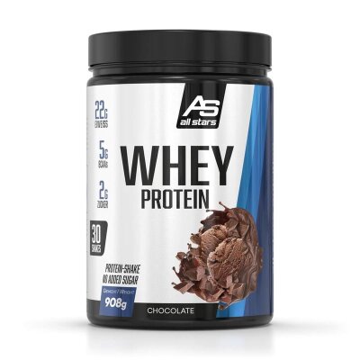 All Stars Whey Protein - 908g Dose Chocolate (MHD 17.05.2025)