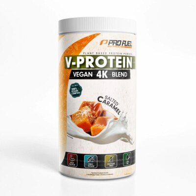 Profuel V-Protein Vegan 4K Blend Salted Caramel (MHD 30.03.2025)