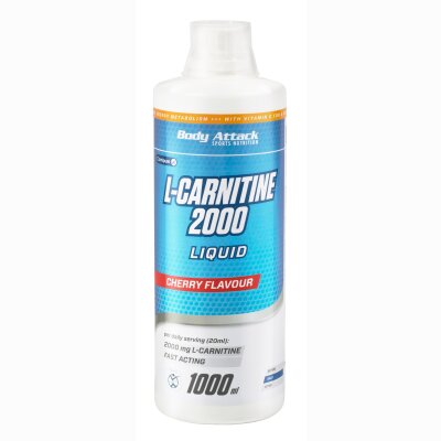 Body Attack L-Carnitin Liquid 2000 Cherry 1000ml