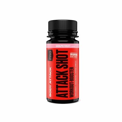 Body Attack Pre-Workout Attack Shot 60ml Grapefruit