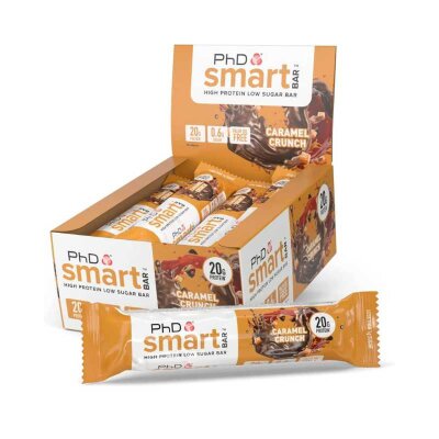 PhD Smart Bar Proteinriegel - 64g Caramel Crunch