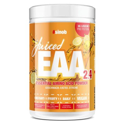 #Sinob Juiced EAA 2.4 - 450g Eistee Zitrone