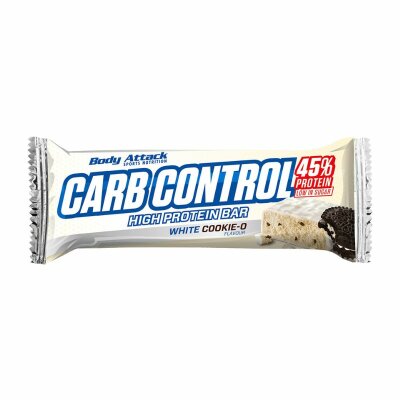 Body Attack Carb Control Proteinriegel 100 g Riegel White Cookie-O