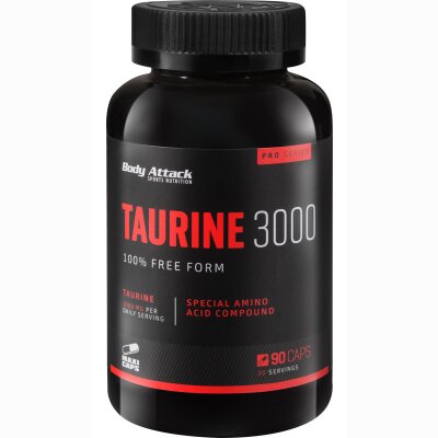 Body Attack Taurine 3000, 90 Caps