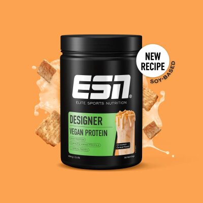 ESN Vegan Designer Proteinpulver 900 g Cinnamon Cereal