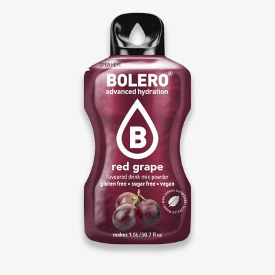 Bolero Drink Getränkepulver - 9g Red Grape