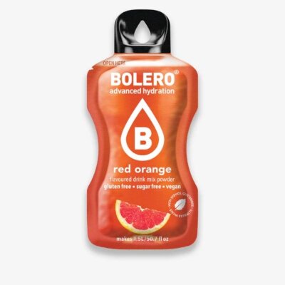 Bolero Drink Getränkepulver - 9g Red Orange