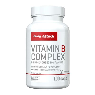 Body Attack Vitamin B-Complex 100 Caps