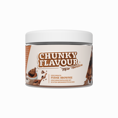 More Nutrition Chunky Flavour - 150g Fudge Brownie