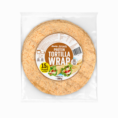 Body Attack Protein Tortilla Wraps - 280g