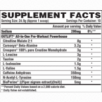 Nutrex Research Outlift 253g blue raspberry