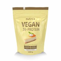 Nutri-Plus Vegan 3K Proteinpulver Cheesecake