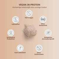 Nutri-Plus Vegan 3K Proteinpulver Hazelnut