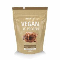 Nutri-Plus Vegan 3K Proteinpulver Cookies&Cream