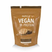 Nutri-Plus Vegan 3K Proteinpulver Peanut Butter-Cookie