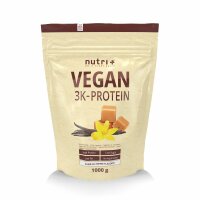 Nutri-Plus Vegan 3K Proteinpulver Vanilla-Toffee