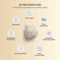 Nutri-Plus Vegan 6K Proteinpulver Blueberry-Muffin