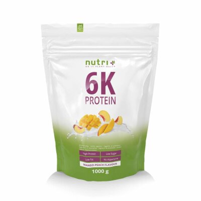 Nutri-Plus Vegan 6K Proteinpulver Mango-Peach