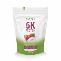 Nutri-Plus Vegan 6K Proteinpulver Strawberry