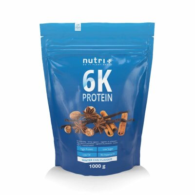 Nutri-Plus Vegan 6K Proteinpulver Winter Chai