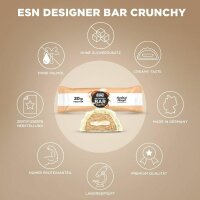 ESN Designer Bar Crunchy 12 x 60 g BOX Hazelnut Nougat