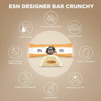 ESN Designer Bar Crunchy 12 x 60 g BOX Salted Caramel