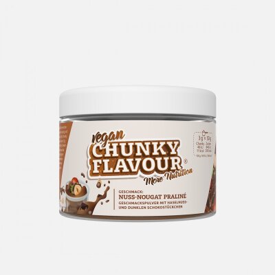 More Nutrition Chunky Flavour - 150g Nuss Nougat Praliné