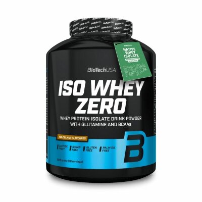 BiotechUSA Iso Whey Zero Hazelnut 2270g Dose