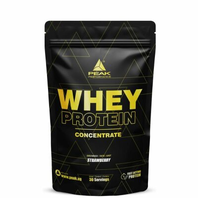 Peak Whey Protein Concentrate - 900g Strawberry