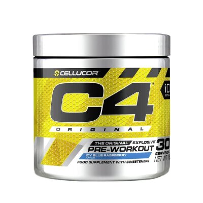 Cellucor C4 Pre-Workout Booster 30 Portionen Icy Blue Razz (MHD 11/24)